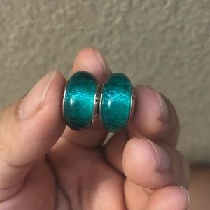 Pandora Disney Sparkling Sea Green Charms